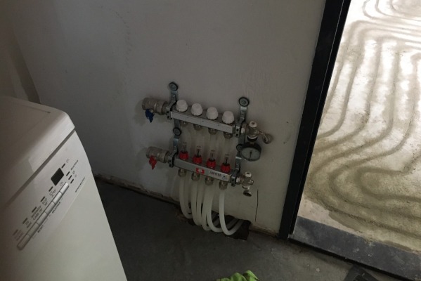 vloerverwarming verdeler
